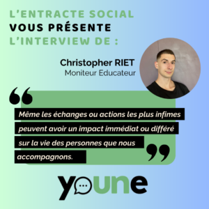 Moniteur-Educateur Christopher RIET