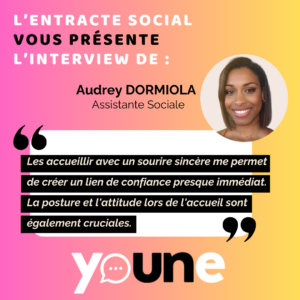 Audrey Dormiola assistante sociale